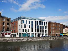 External view across the water of Regus Ormond House, Ormond Building, 31 – 36 Ormond Quay Upper, Dublin