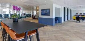 Shot showing a range of workspace options at The Clubhouse Holborn Circus - 20 St Andrew Street, London, EC4A 3AG