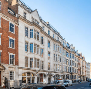 An exterior shot of The Langham Estate, Kenilworth House, 79- 80 Margaret Street, London W1W 8TA office space property