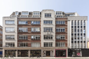 External shot of The Langham Estate, Moray House, 31 Great Titchfield St, Fitzrovia, London W1W 7PA office rental property