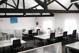 A shot of a typical private office for rent at The Workers League, 44 - 50 Royal Parade Mews, Blackheath, London SE3 0TN