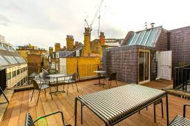 A shot of the roof terrace at WorkPad - 54 South Molton Street, London W1K 5SG