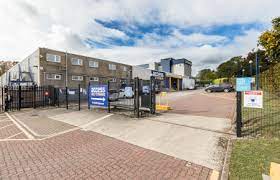 Shot showing the secure entrance at Access Offices Basingstoke - Slington House, Rankine Road, Basingstoke, RG24 8PH