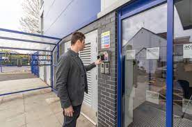The intercom system at Access Offices Cheam - 92 Oldfields Road, Oldfields Trading Estate, Sutton, London, SM1 2NU