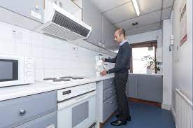 Kitchen facilities at Access Offices Ealing - Manor Road, West Ealing, London, W13 0AS