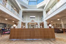 The grand foyer at the Airport House Business Centre in Croydon
