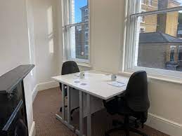 A private office to rent with a window at Ascent Properties, De Montfort House, 101 King's Cross Road, King's Cross, London, WC1X 9LP