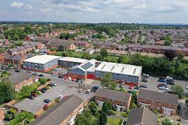 An aerial view of Basepoint Chester - Red Hill House, Chester CH4 8BU