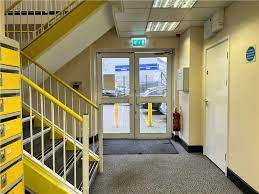The entrance lobby at Big Yellow Flexi Offices Cardiff - 65 Penarth Road, Cardiff, CF10 5DL