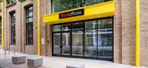 The entrance to the Big Yellow Flexi Offices Kings Cross - 200 York Way, London N7 9AX