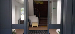 The entrance to the serviced offices at Big Yellow Flexi Offices Newcastle - Industry Road, Newcastle