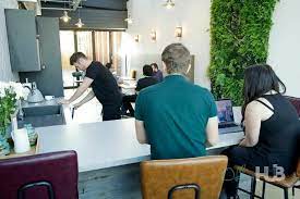Co-working desk spaces at Bracken Workspace Plus - The Tannery, 91 Kirkstall Road, Leeds, LS3 1HS