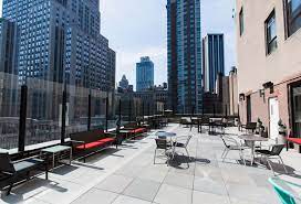 The rooftop event space at the Breather - 31 West 34th Street, New York, NY 10001, USA office property