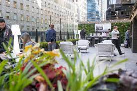 The roof terrace at the Breather - 369 Lexington Avenue, New York, NY 10016 office building
