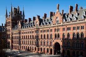 The view of Kings Cross St Pancras Station from the Centa House office space