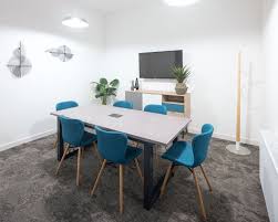A meeting room for hire at CoVault Polmadie