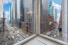 View of NYC from a private office at Corporate Suites - 1180 Avenue of Americas, New York City, NYC 10036