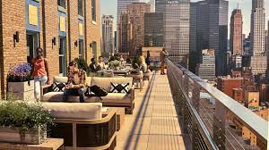 The roof terrace at Corporate Suites - 2 Park Avenue, New York City, NYC 10016