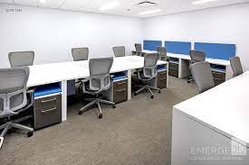 A full-service office suite at Emerge 212 - 3 Columbus Circle, New York, NY 10019, USA
