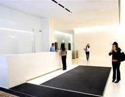 The reception area of the Helix Workspace - 295 Madison Avenue, New York, NY 10017 office building