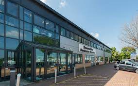 External shot of HubSpace Uxbridge Eagle Court - Eagle Court, 9 Vine Road, Uxbridge, West London UB8 1QE from the car park