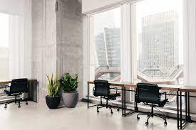 Coworking desk spaces with a view at Industrious at Equinox Hudson Yards, 31 Hudson Yards 11th Floor, New York, NY 10001