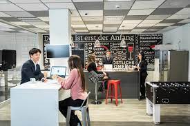 The refreshement area at the K-1 Business Club Hauptwache - Zeil 109, 60313 Frankfurt am Main, Germany office space property