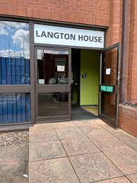 The entrance to the office space available to rent at Lindum Business Park - Station Road, North Hykeham, Lincoln LN6 3QX