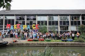 Some of the community of Makespace Central, 21B Park End St, Oxford OX1 1HU