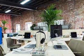 Co-working desk spaces that can be hired at Melting Pot Coworking Space in Birmingham