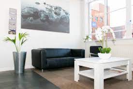 The waiting area for the offices at Needspace Earlsfield - Earlsfield Business Centre, 9 Lydden Road, London SW18 4LT