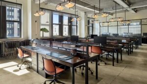 Coworking office space for lease at NeueHouse Workspace in Flatiron District of Manhattan
