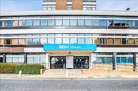 The entrance and front elevation of the Omnia Offices Arden House Newcastle-Upon-Tyne commercial property