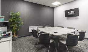 A meeting room that can be hired at Pure Offices Oxford - Parkway Court, Oxford Business Park, Oxford, OX4 2JY