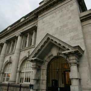 An external shot of REDBOX Old Poplar Library