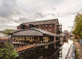 External shot of The Bond, 180-182 Fazeley Street, Birmingham B5 5SE showing the canal alongside it