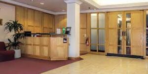 The reception area for the serviced offices to rent at UCB House, George Street, Watford WD18 0BX