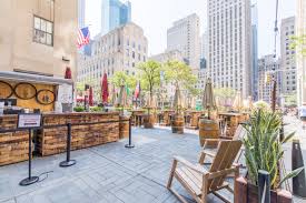 The terrace at Workspace by Rockefeller Group - 630 Fifth Avenue, New York, NY 10111