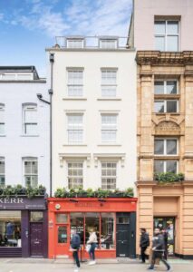 External shot of the Frameworks Soho West End - 30 Berwick Street, Greater London, W1F 8RH managed office building