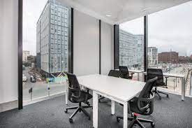 A corner office for rent with great natural lights at Regus - 1 Mann Island, Liverpool L3 1BP