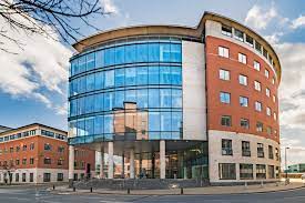 External shot of Regus - 2 Wellington Place, Leeds LS1 4AP with tree in foreground