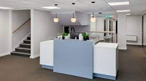 The front desk at the Regus - 23-25 Market Street, Crewe, CW1 2EW office property