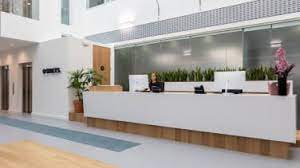 The front desk at Regus - 4500 Parkway, Solent Business Park, Fareham, Hampshire PO15 7AZ