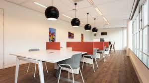 Coworking desks with partitions at Regus - Andersons Road, Southampton SO14 5FE
