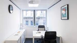 A small private office to rent with a window at Regus - Edmund House, 12-22 Newhall Street, Birmingham B3 3AS