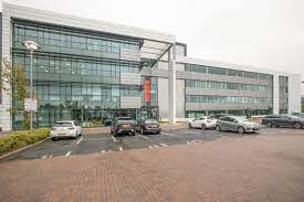 External shot of Regus - Eurocentral, 2 Parklands Way, Maxim Business Park, Motherwell ML1 4WR with car parking in the foreground