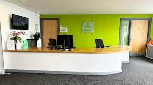 The front desk at Regus - Marsh Barton Trading Estate, Yeoford Way, Exeter EX2 8LB