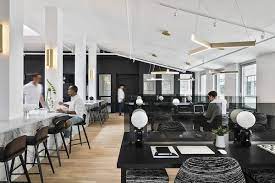 Coworking desks and private windowed studios for lease at The New Work Project 97 N 10th Street, Brooklyn, NY 11249