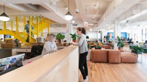 The welcome reception at WeWork - 135 Madison Avenue, New York, NY 10016