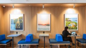 Coworking booth rentals at WeWork - 450 Park Avenue South, New York, NY 10016